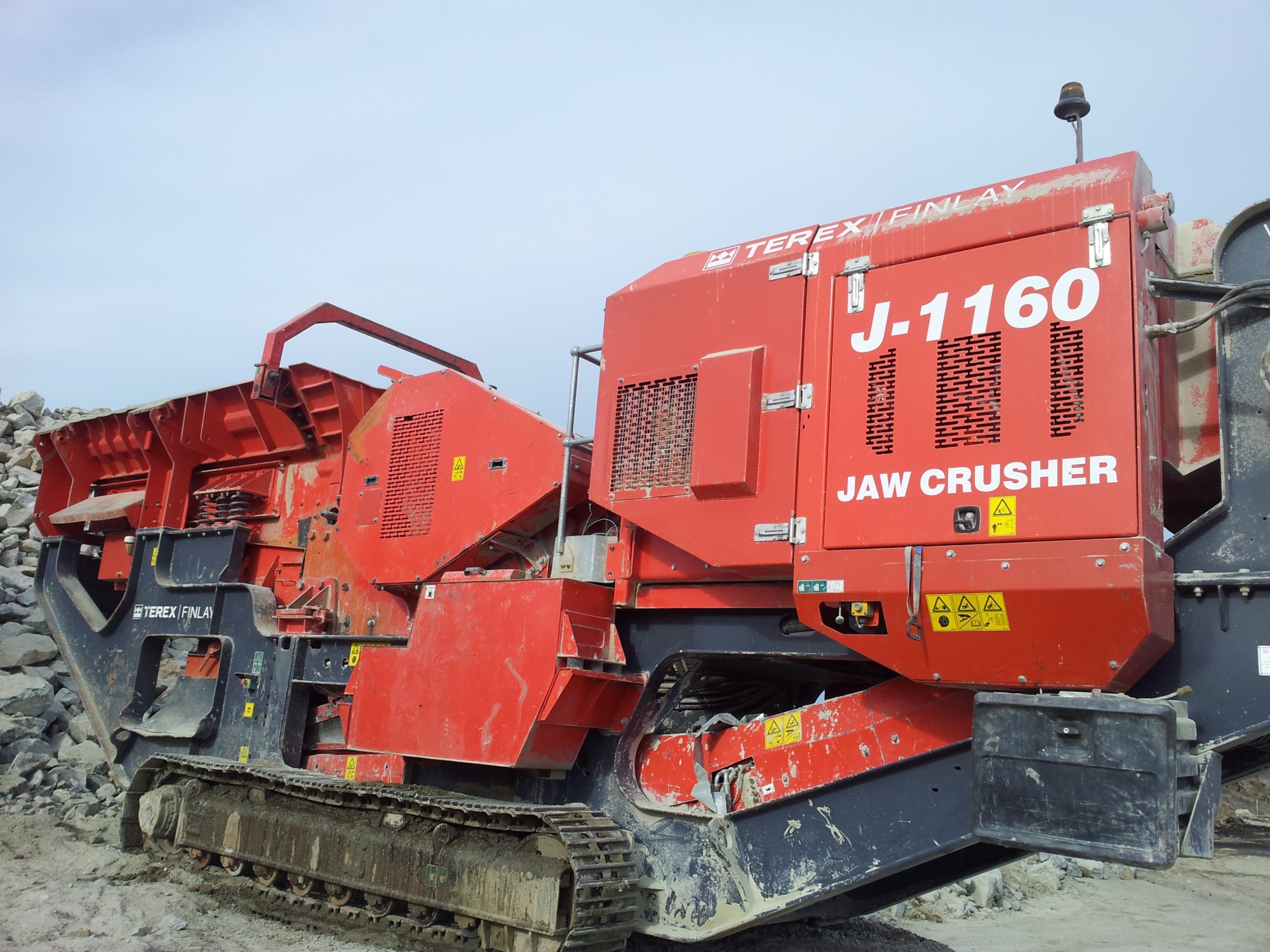 Щековая дробилка TEREX - FINLAY J-1160 2012 года купить в компании Рабочие Машины