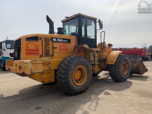 Фронтальный погрузчик Hyundai HL760 купить в компании Рабочие Машины