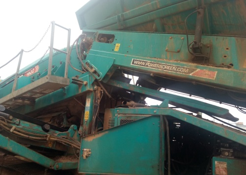 Грохот POWERSCREEN Warrior 1800 2012 г/в купить в компании Рабочие Машины