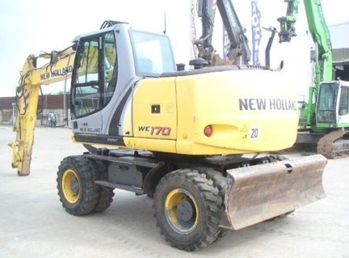 Колёсный экскаватор New Holland WE 170 купить в компании Рабочие Машины