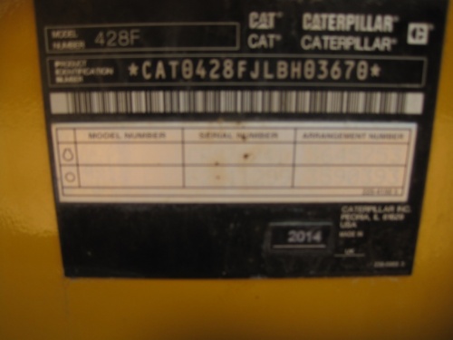 Экскаватор - погрузчик CATERPILLAR 428F 2014 купить в компании Рабочие Машины