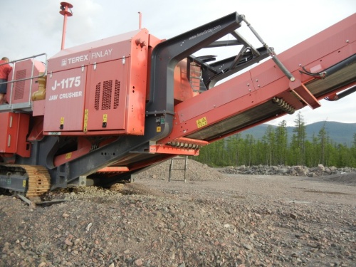 дробилка щековая Terex J1175 купить в компании Рабочие Машины