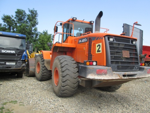 Фронтальный погрузчик DOOSAN / DAEWOO DL420 купить в компании Рабочие Машины