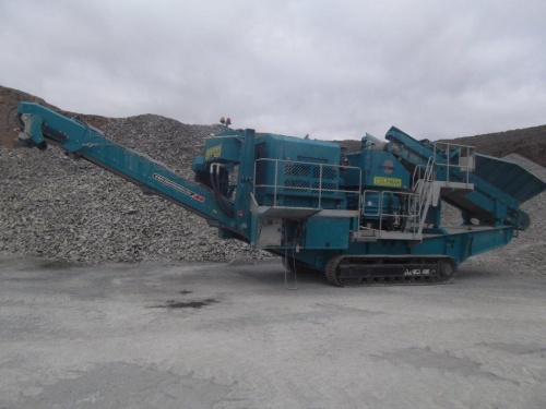Конусная дробилка Terex Pegson Maxtrak 1000 купить в компании Рабочие Машины
