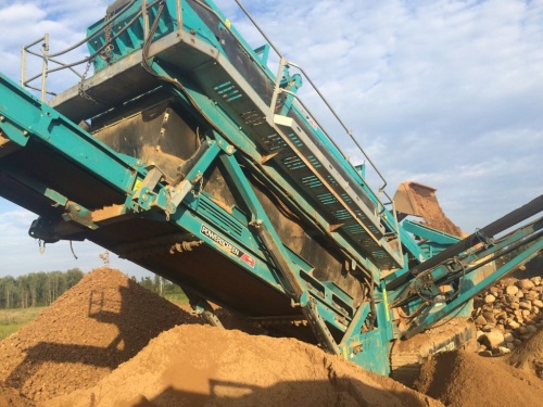 Грохот POWERSCREEN Chieftain 2100X track купить в компании Рабочие Машины