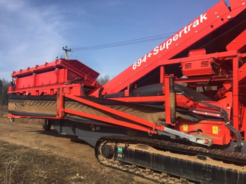 Грохот TEREX - FINLAY 694 SUPERTRAK 2014 г/в купить в компании Рабочие Машины