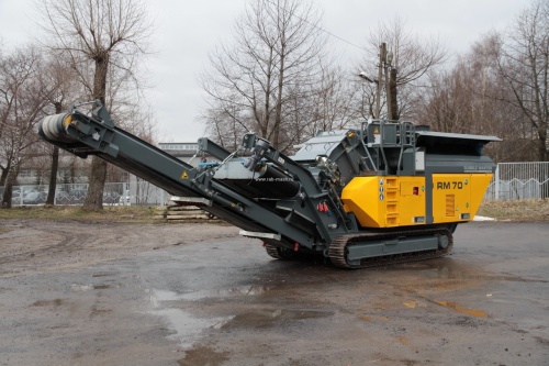 Ударная дробилка Rubble Master RM 70GO купить в компании Рабочие Машины
