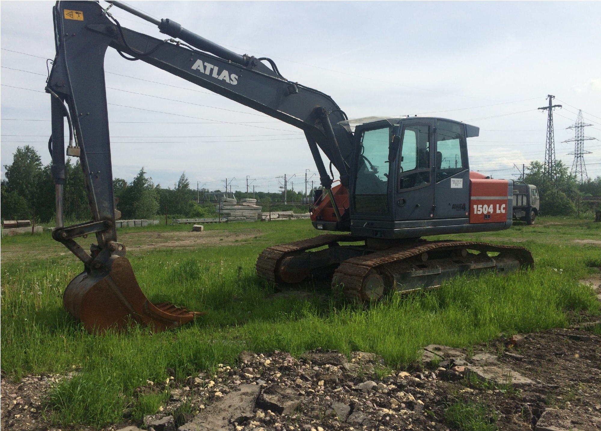 Гусеничный экскаватор ATLAS 1504 LC купить в компании Рабочие Машины
