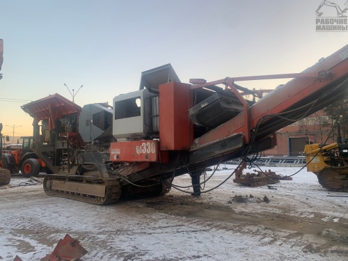 Щековая дробилка Sandvik 331 купить в компании Рабочие Машины