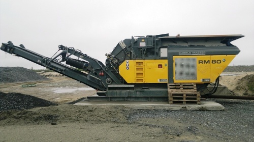 Роторная дробилка RUBBLE MASTER RM-80 2012 года купить в компании Рабочие Машины