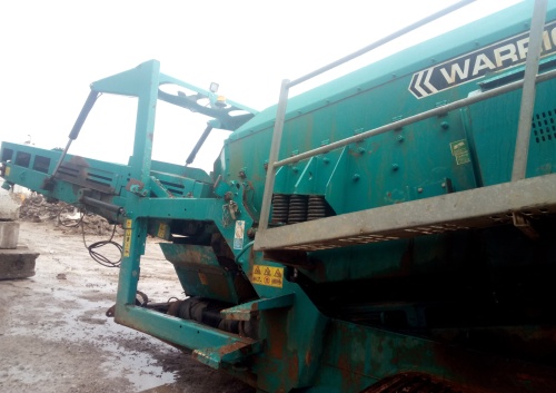 Грохот POWERSCREEN Warrior 1800 2012 г/в купить в компании Рабочие Машины