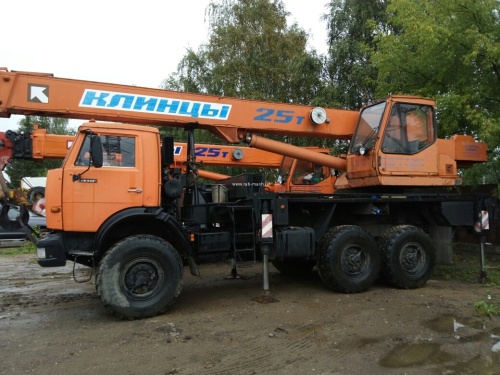 Автокран КЛИНЦЫ КС-55713-5К 2008г купить в компании Рабочие Машины