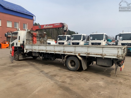КМУ UNIC 340 на базе ISUZU FORWARD купить в компании Рабочие Машины