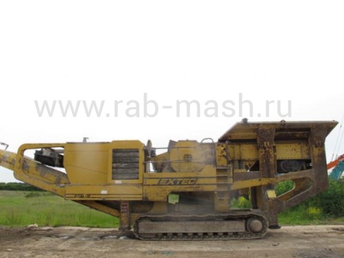 Щековая дробилка EXTEC C12 купить в компании Рабочие Машины