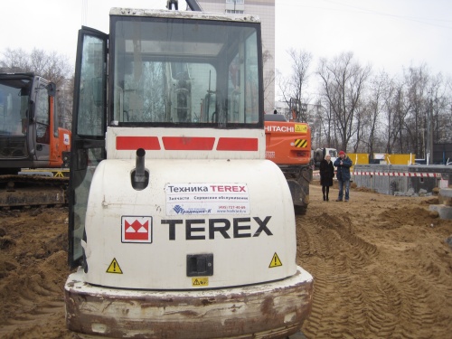 миниэкскаватор Terex  ТС35 купить в компании Рабочие Машины