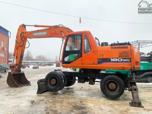 Колесный экскаватор DOOSAN SOLAR 180W-V купить в компании Рабочие Машины