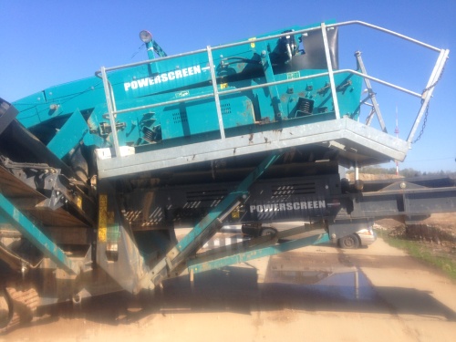 Грохот POWERSCREEN Chieftain 1400(Track) купить в компании Рабочие Машины