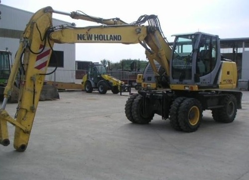 Колёсный экскаватор New Holland WE 170 купить в компании Рабочие Машины