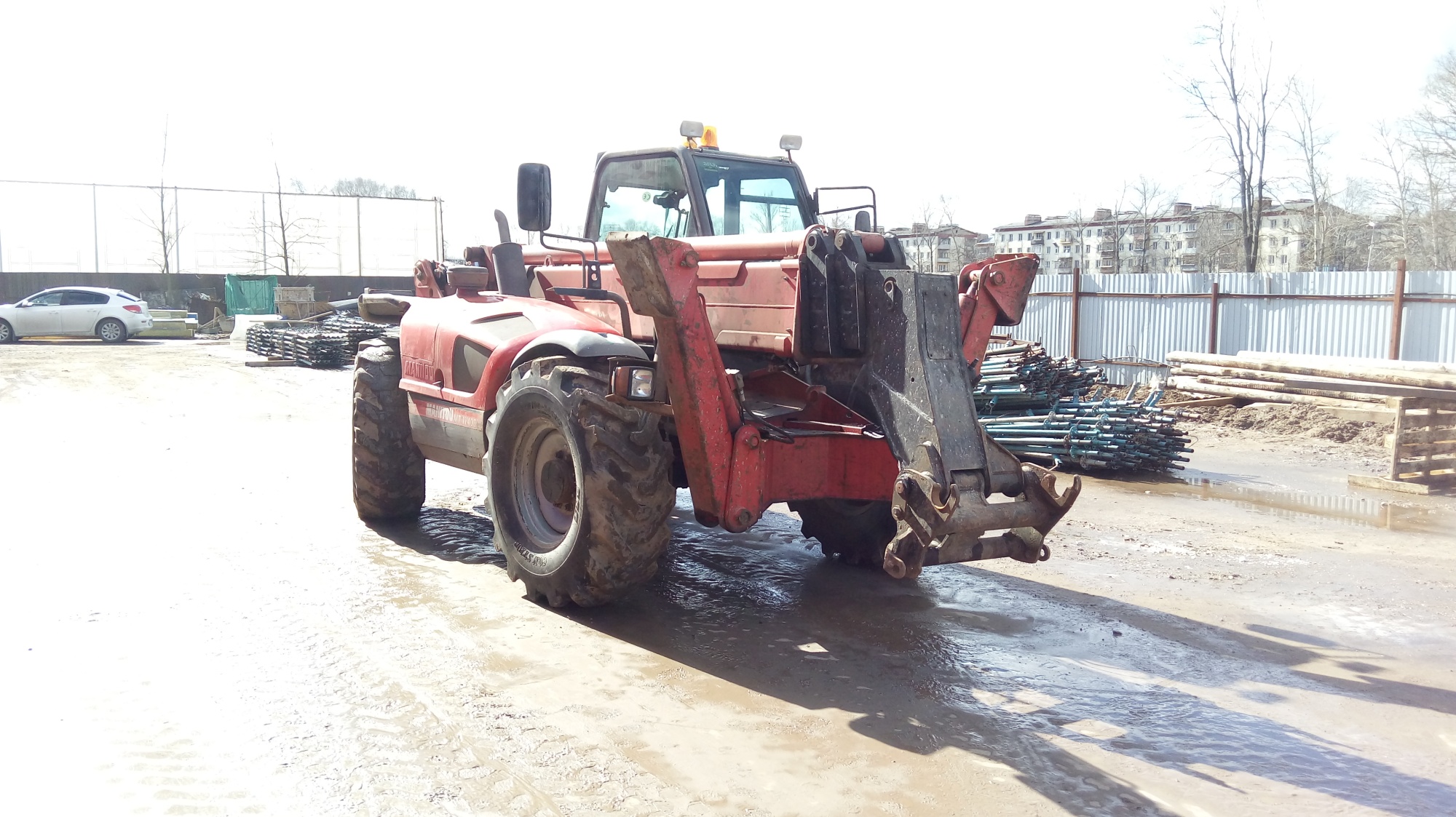 Телескопический погрузчик MANITOU MT-X 1740 SLT 2006 г купить в компании Рабочие Машины