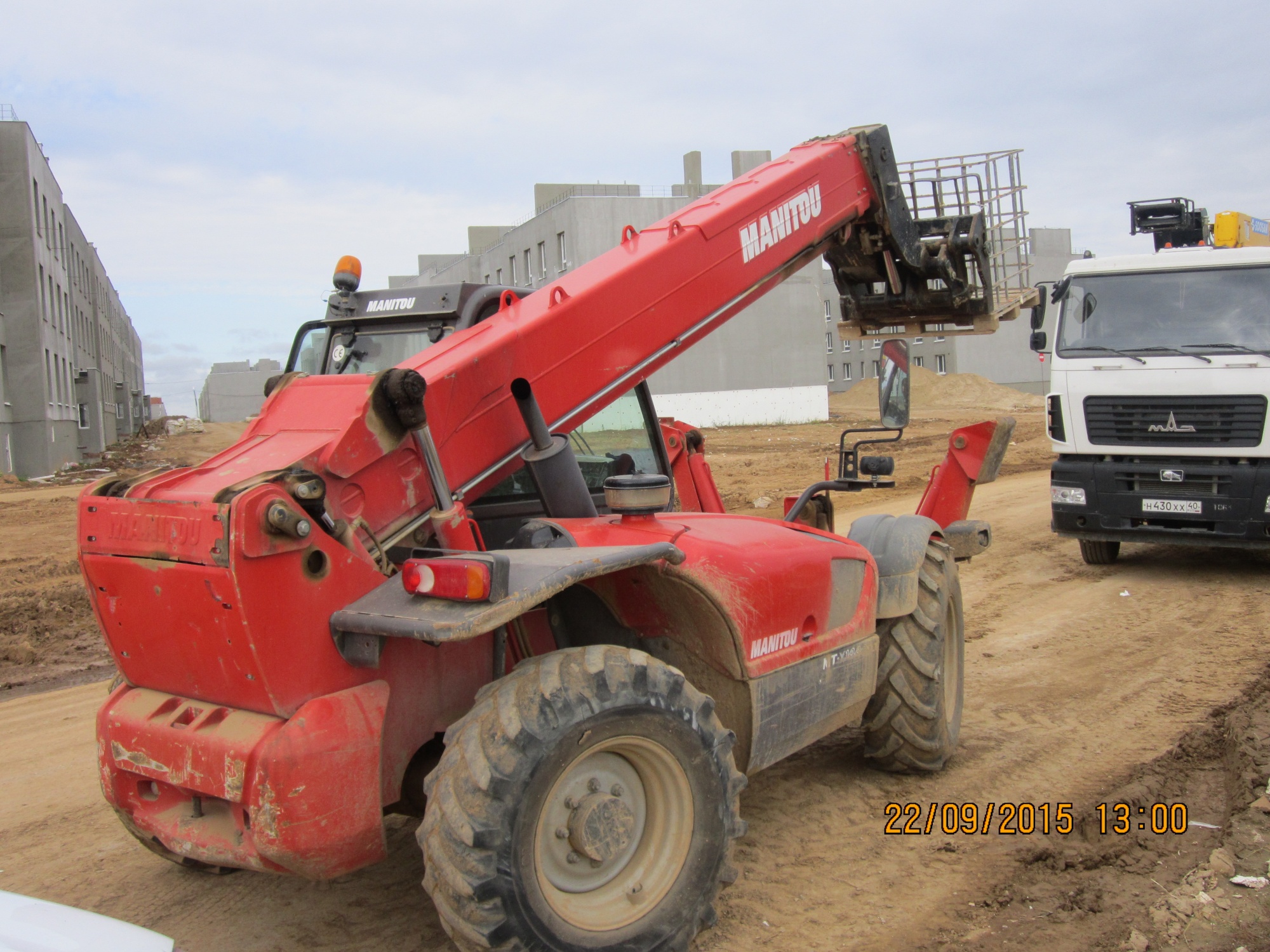 Телескопический погрузчик MANITOU MT 1440 купить в компании Рабочие Машины