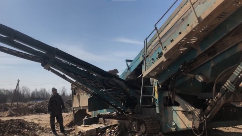 Грохот Powerscreen Chieftain 2100 моющий купить в компании Рабочие Машины