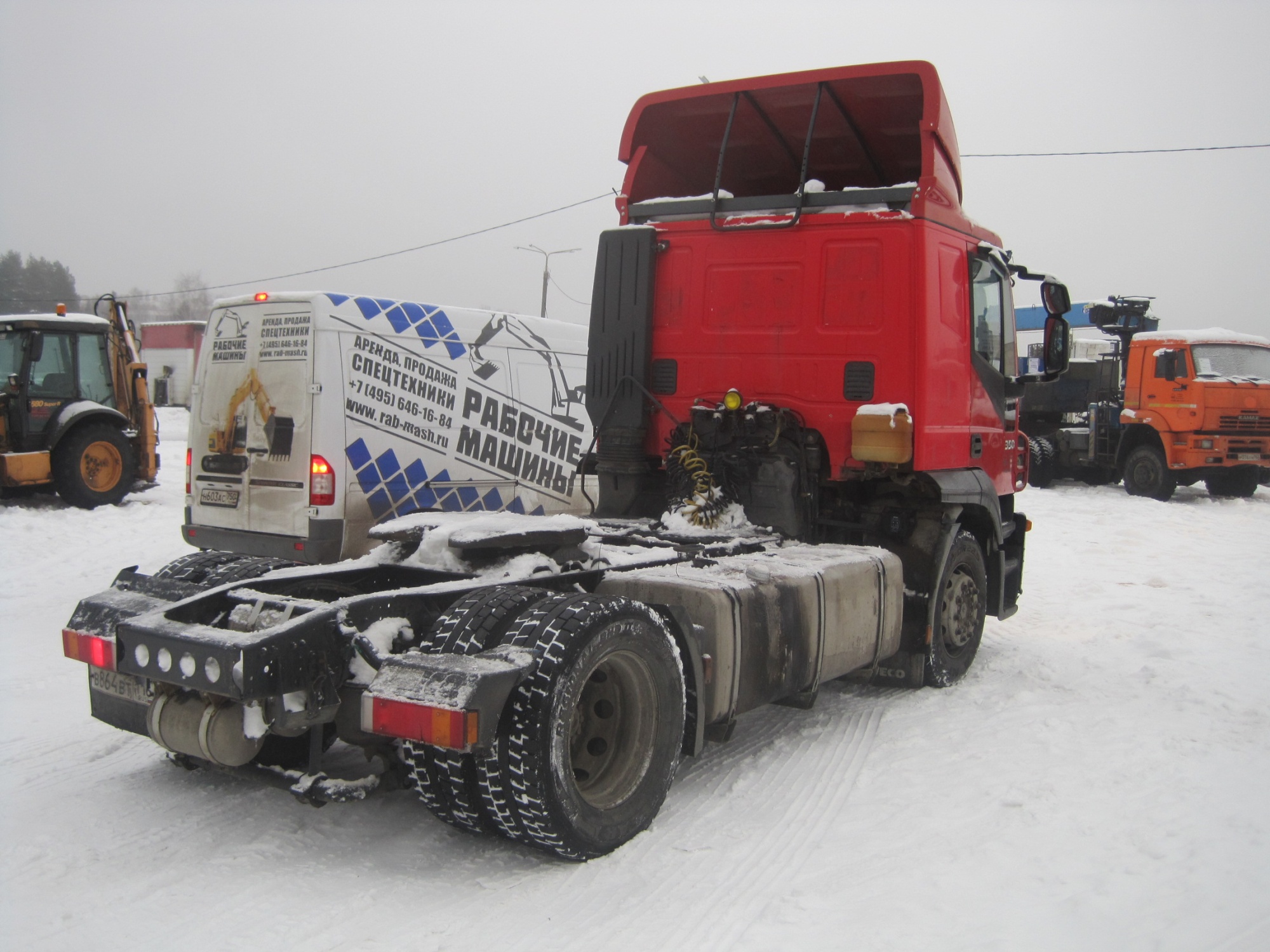 Седельный тягач IVECO STRALIS AT440 S35T купить в компании Рабочие Машины