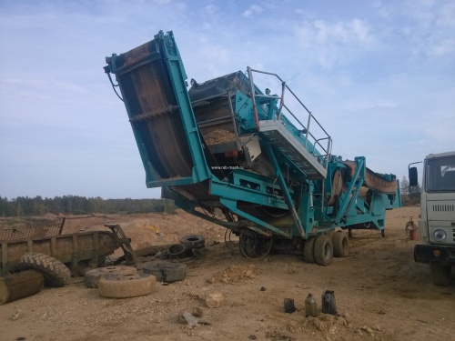 Грохот мобильный Powerscreen Chieftain 1400 купить в компании Рабочие Машины