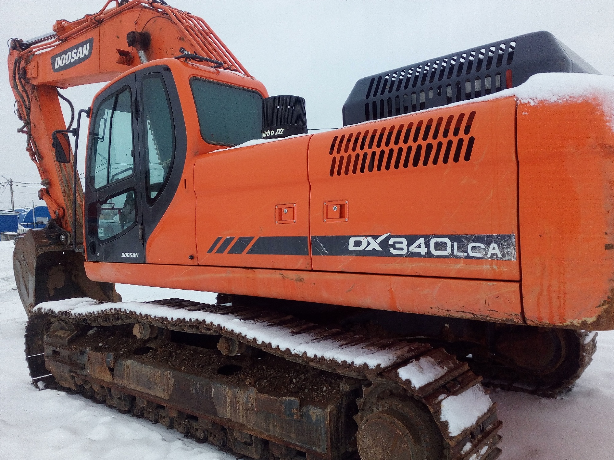 Гусеничный экскаватор DOOSAN / DAEWOO DX340LC 2013 г/в купить в компании Рабочие Машины