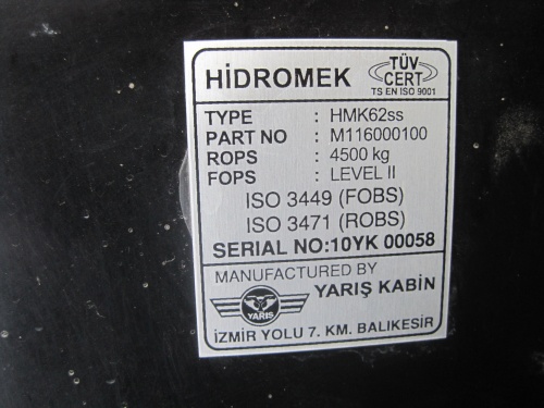 Мини экскаватор-погрузчик Hidromek HMK 62SS купить в компании Рабочие Машины