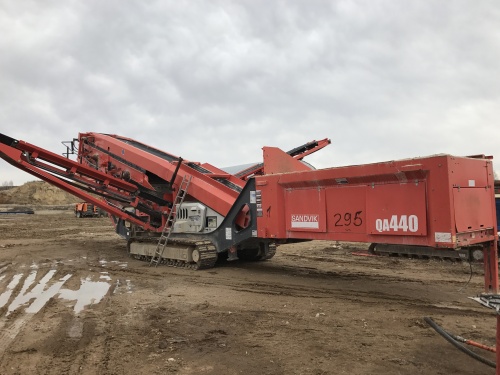Грохот SANDVIK QA440 (Extec S-6) 2012г купить в компании Рабочие Машины