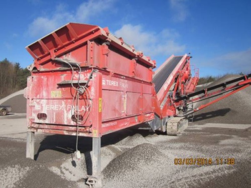 грохот мобильный TEREX Finlay 693 купить в компании Рабочие Машины
