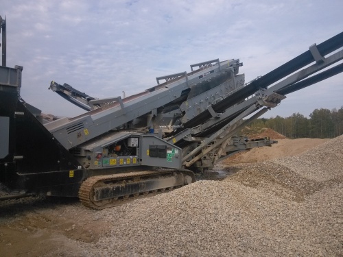 грохот мобильный Terex M1700-3 купить в компании Рабочие Машины
