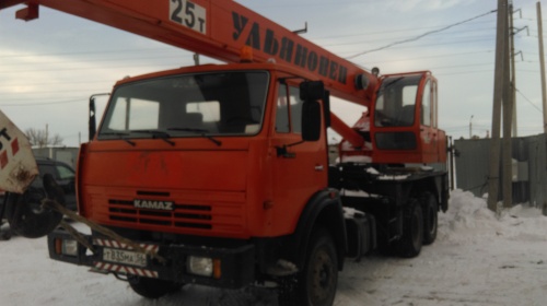 Автокран УЛЬЯНОВЕЦ МКТ-35 купить в компании Рабочие Машины