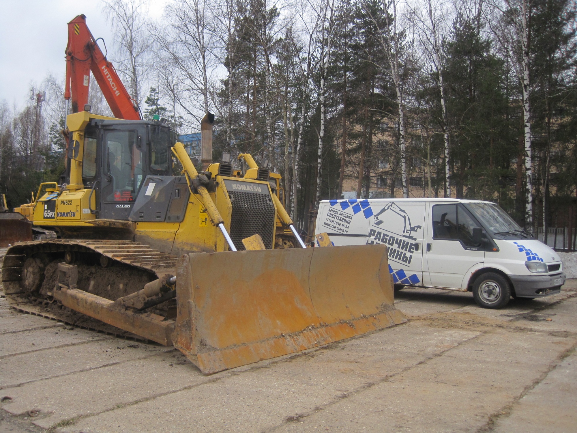 Бульдозер KOMATSU D65PX 2006 г купить в компании Рабочие Машины