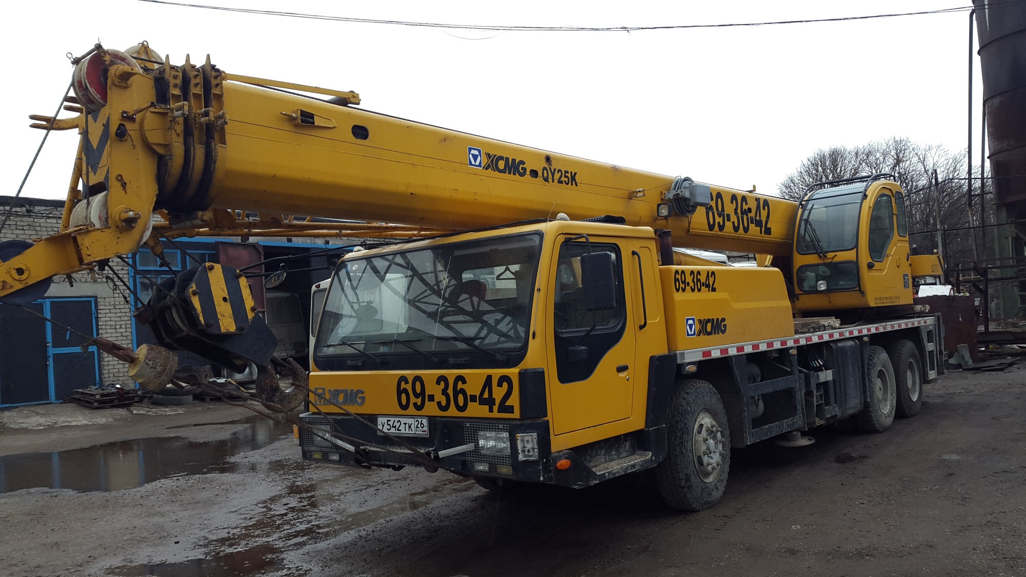 Автокран XCMG QY25K-I купить в компании Рабочие Машины