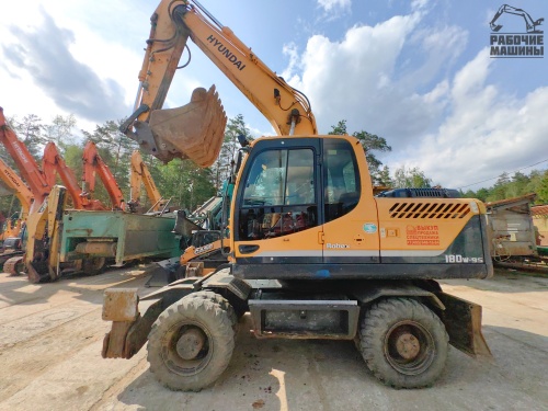  КОЛЕСНЫЙ ЭКСКАВАТОР HYUNDAI R180W-9S купить в компании Рабочие Машины