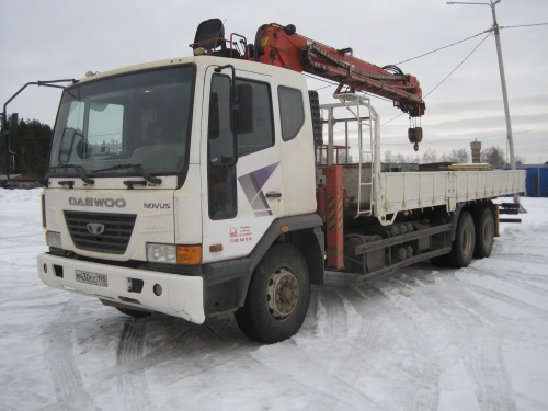 Кран-манипулятор DAEWOO NOVUS купить в компании Рабочие Машины
