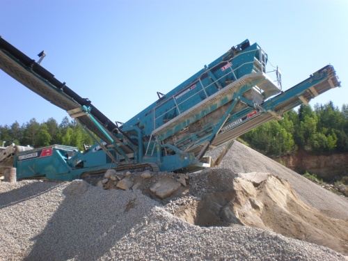 Грохот трехдековый Powerscreen Chieftain 2100 купить в компании Рабочие Машины