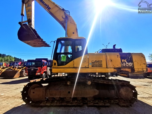 Гусеничный экскаватор KOMATSU PC 400 купить в компании Рабочие Машины
