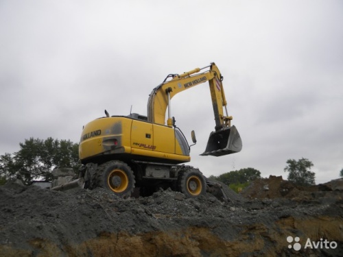 Колесный экскаватор NEW HOLLAND MH Plus купить в компании Рабочие Машины