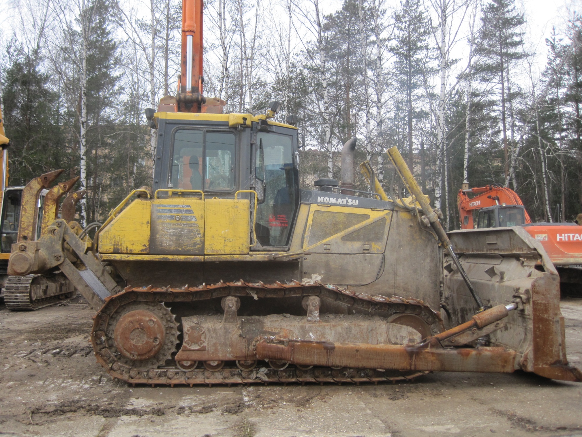Бульдозер KOMATSU D65 EX-16 купить в компании Рабочие Машины