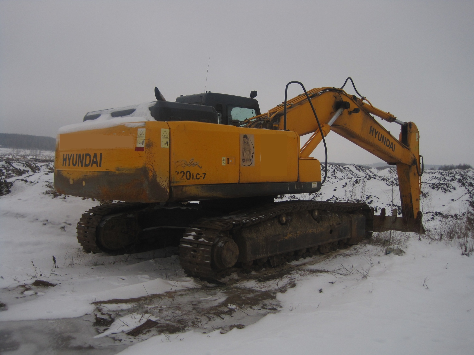 Гусеничный экскаватор HYUNDAI R 320LC-7 купить в компании Рабочие Машины