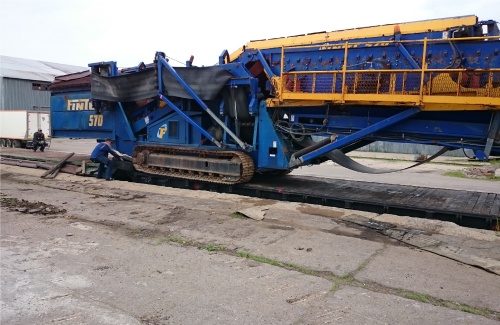 Щековая дробилка FINTEC1107 купить в компании Рабочие Машины
