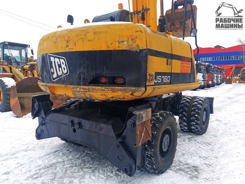 Колесный экскаватор JCB JS 160W купить в компании Рабочие Машины