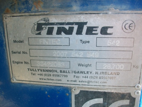 Грохот FINTEC 542 купить в компании Рабочие Машины