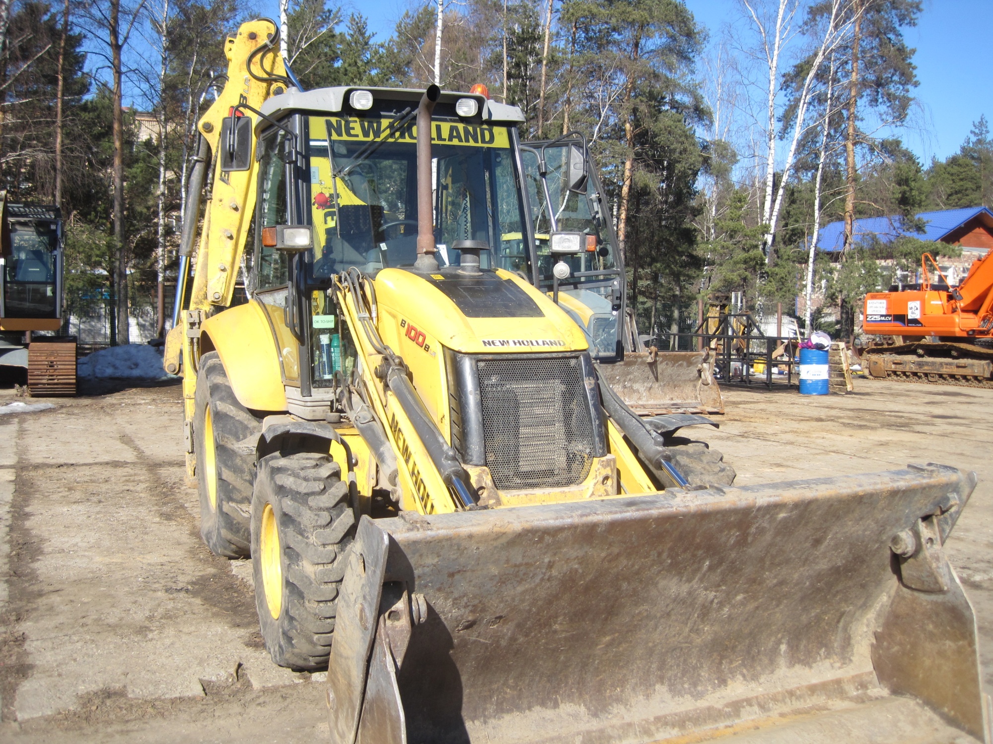 экскаватор-погрузчик New Holland B 100 купить в компании Рабочие Машины
