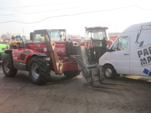 Телескопический погрузчик MANITOU MT-X 1740 SLT, 2011 г. купить в компании Рабочие Машины