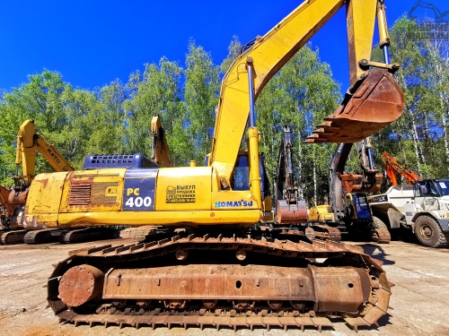 Гусеничный экскаватор KOMATSU PC 400 купить в компании Рабочие Машины