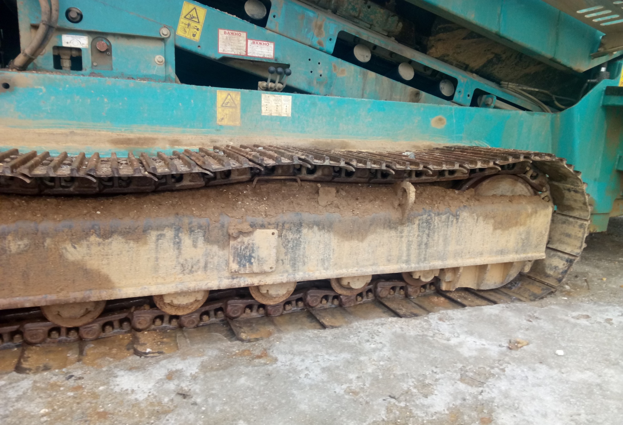 Грохот POWERSCREEN Warrior 1800 2012 г/в купить в компании Рабочие Машины