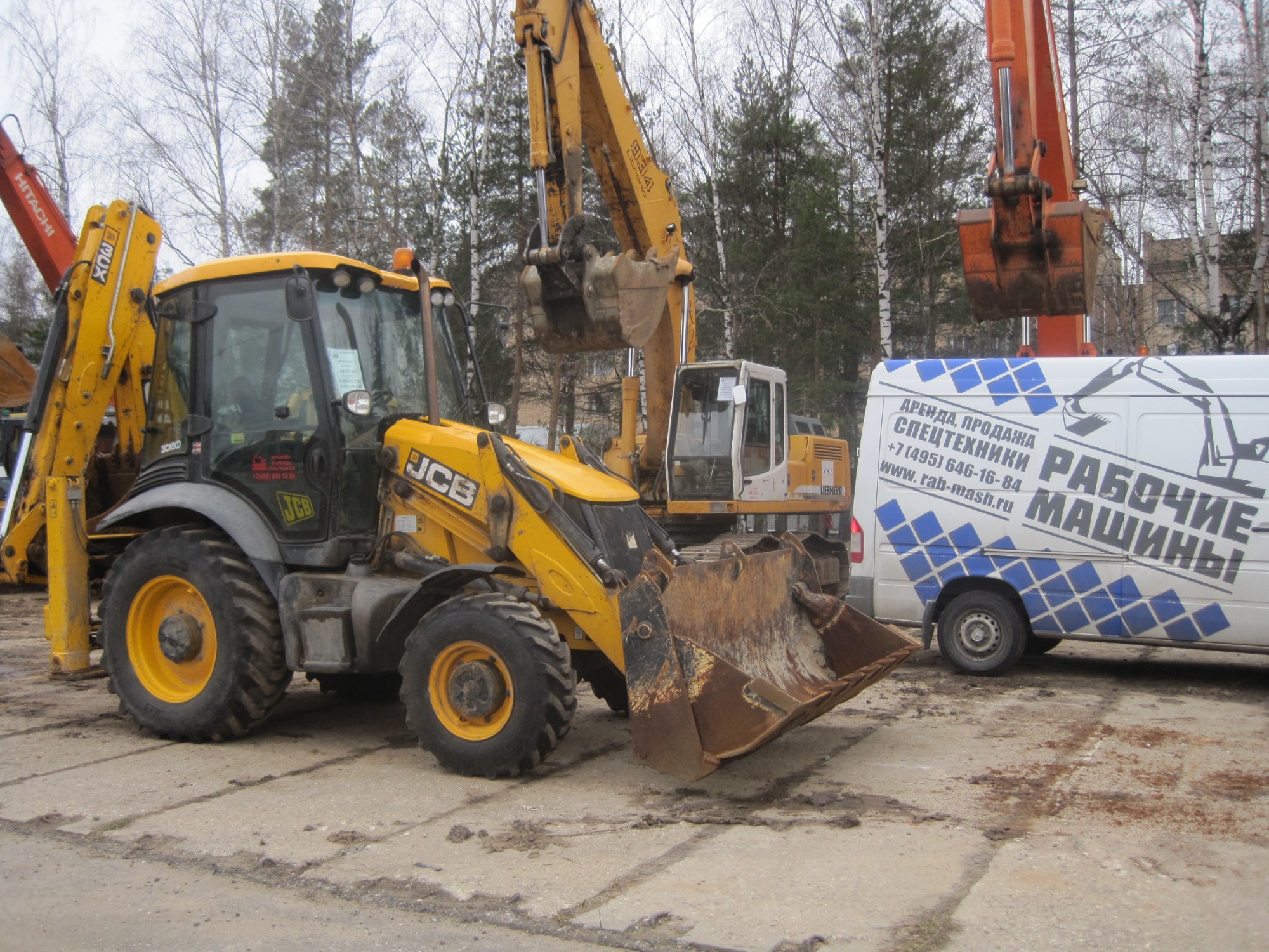 Экскаватор-погрузчик JCB 3CX SM купить в компании Рабочие Машины